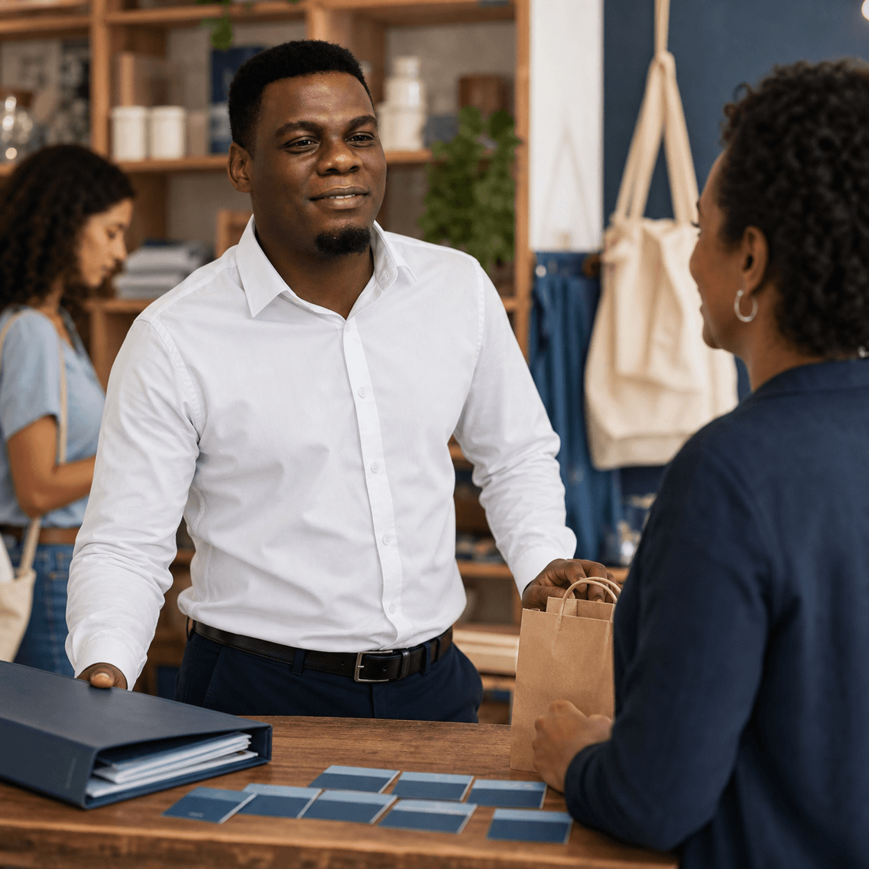 Quantos clientes compraram de você novamente?